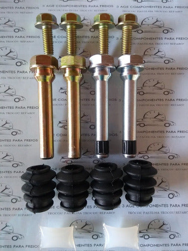 2 Kit Pino Guia Diant. Pinça Freio Hyundai  Santa Fé 5