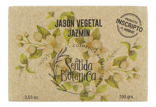 Sentida Botánica Kit X3 Jabones Jazmín Natural Vegano 3c 4