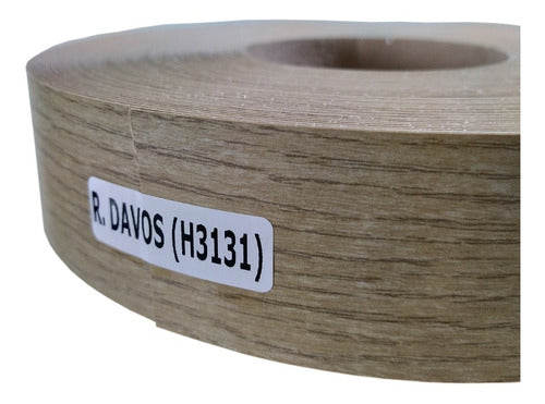 Tapacanto Pvc Roble Davos 0,40 Mm X 50 Mm 10m S/ Pegamento 1