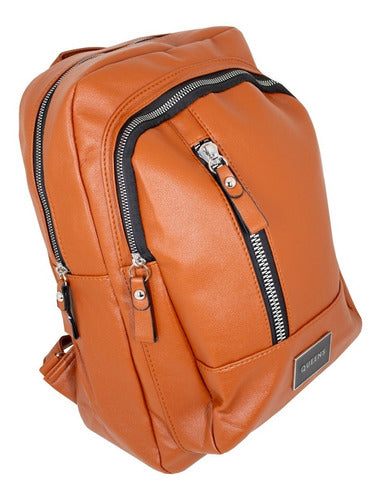 Queens Urban Backpack Bag Women Camel Qi22125 1