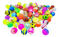 Cotillon Luminoso Mi Souvenir 20 Fluo Bouncing Balls for Piñata Souvenirs 2