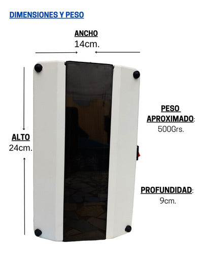 Ozonizador Ionizador De Ambientes Potente Con Doble Escala 2