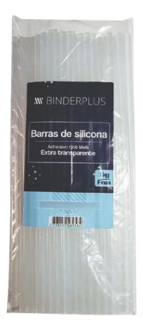 Binderplus Hot Melt Fine Silicone Stick 7.5 Mm Diameter 30 Cm Length X 3 Kg 1