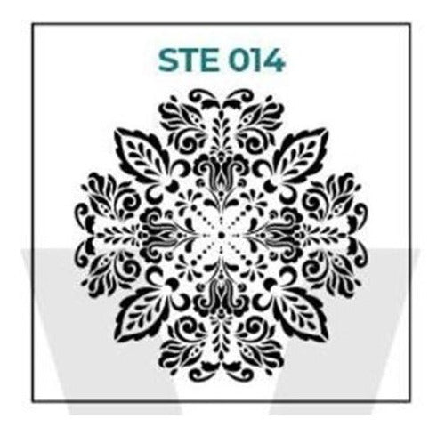 HyN Stencils - Linea E 14 - Corazonadasdetalles 0