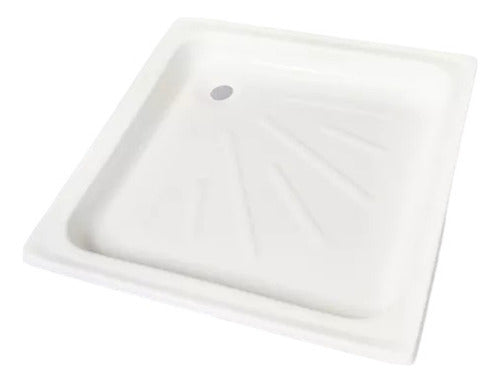 NAUTICAYCAMPING Receptacle for Shower Floor Bathroom 60x60 Rectangular 0