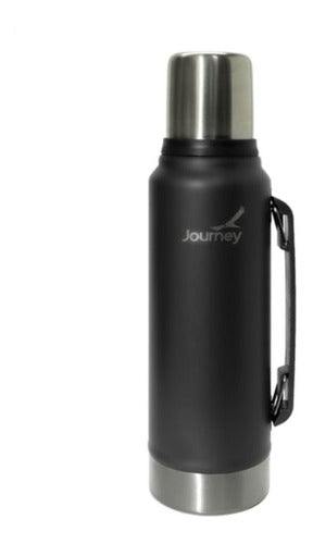 Humma Combo Thermos Stainless Steel 1 Liter with Mate and Straw 1