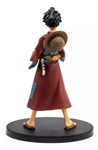 Figura Monkey D Luffy En Wano - One Piece 16cm Anime Colecci 3