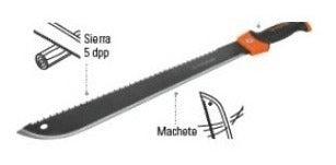 Machete Sierra Doble Filo 18'' De Hoja Truper Mach-18 - Tyt 1