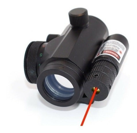 Lake Tactical Red Dot Sight with Laser Rail 11 and 22 Stock 2