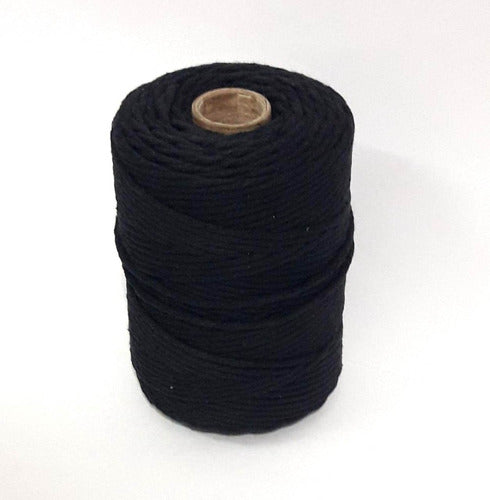 TDTEX Macramé Cotton Thread Color 40 Strands X 130 Mts. Cord 3mm 7