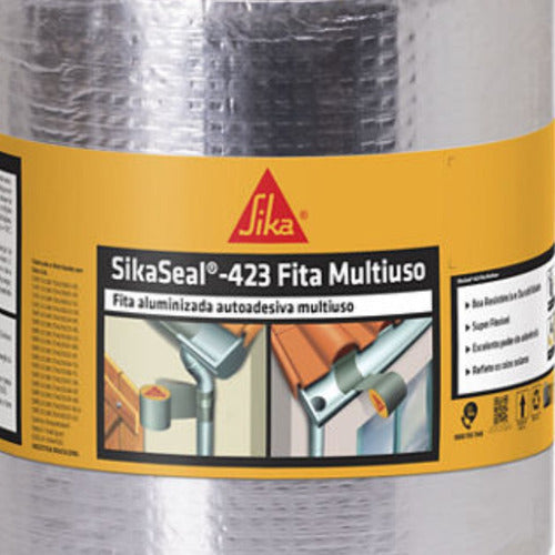 Sikaseal 423 Fita Multiuso Aluminizada 100cmx10m Sika 0