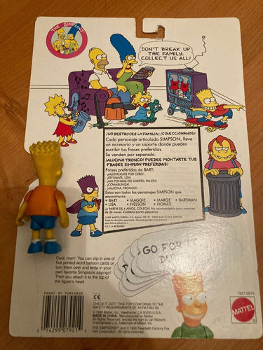 Bart Simpson The Simpsons 1990 Mattel 1