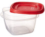 Rubbermaid 7J60 Easy Find Lid Square 2 Cup Storage Container Set 0