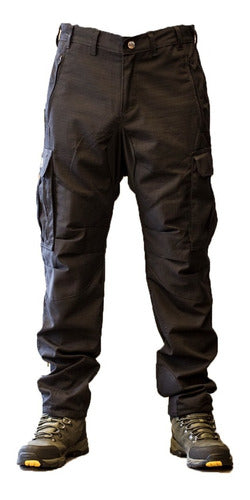 Trekking Pants Himalaya with Elasticated Crotch and Reinforcements 0