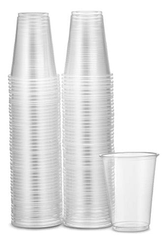 Plasticpro Transparent Disposable Plastic Cups, 7 oz 2