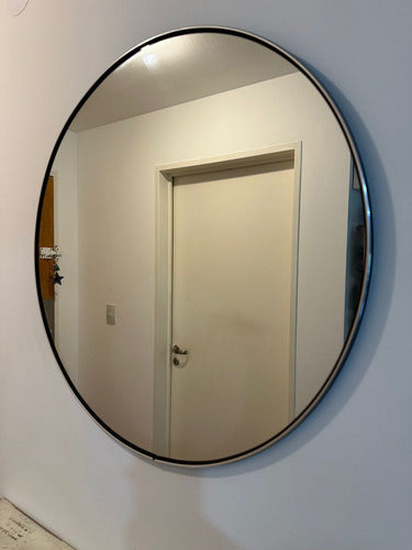 Vasa Round Mirror 50cm Diameter with PVC Frame 5