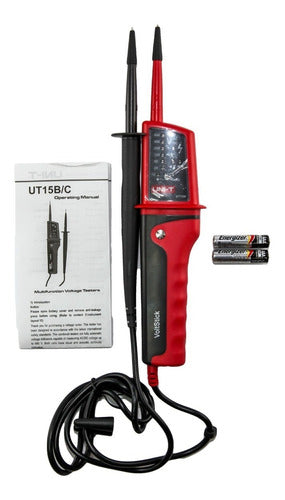 Uni-T UT15B Voltage Tester with LED Phase Cycle Sense 12-690V 2