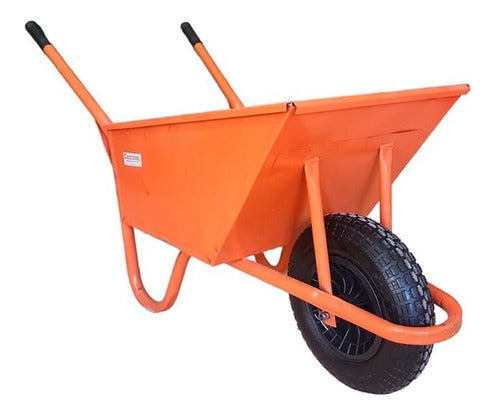 Carremak Super Reinforced Wheelbarrow Pneumatic 100lts 1