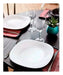 Luminarc Carine Dinnerware Set X12 Plates - Tempered Glass Kuchen 6