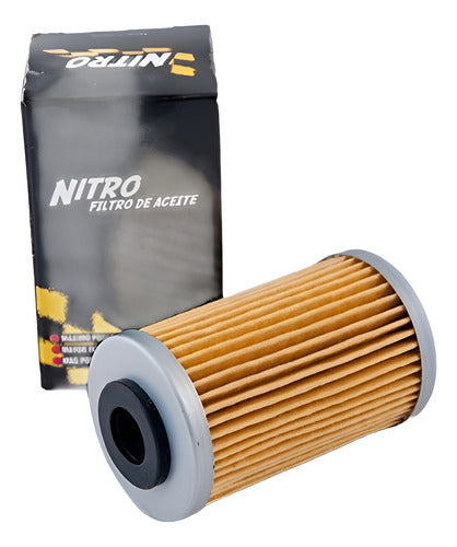 Nitro Filtro Aceite Bajaj Rouser Ns200 As200 Motos Liber 0