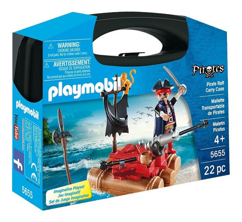 Maletin Pirata Con Balza Cañon 5655 - Playmobil 1