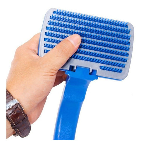 Large Automatic Carding Brush Hair Remover for Dogs and Cats 2