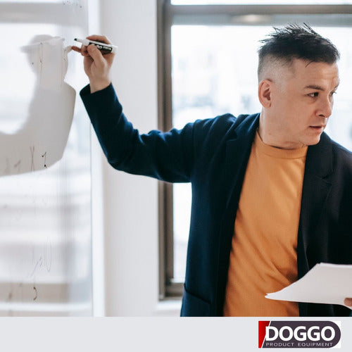 Doggo Premium Whiteboard 75x100cm Aluminum Frame Intensive Use 5