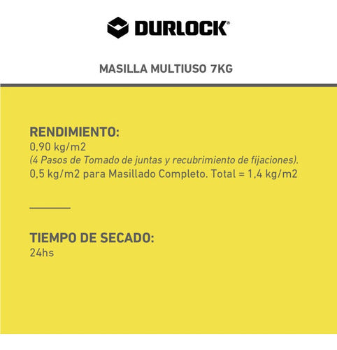 Durlock 7 Kg Ready-to-Use Joint Compound for Gypsum Boards 3