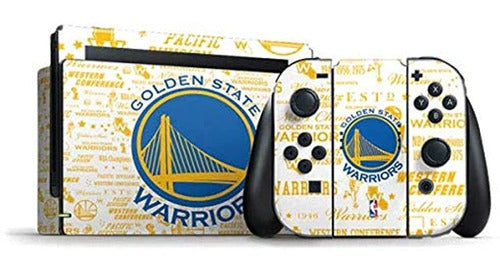 Golden State Warriors Nintendo Switch Paquete De Piel Guerre 0