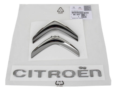 Chevron Insignia Porton Trasero Citroen C3 2011 Original 0