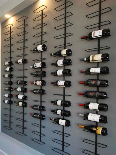 Wine Cellar Wall Wine Display 8 Bottles 4