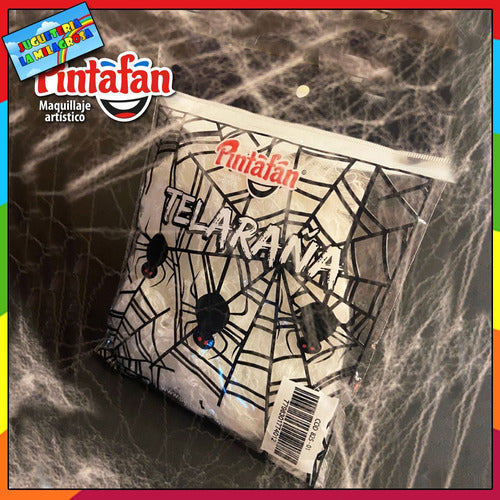 Pintafan White Spider Web Halloween Decoration for the Witch House 3