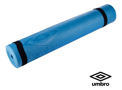 Colchoneta Alfombra Yoga Mat Umbro Pilates Con Tiras 4mm 1