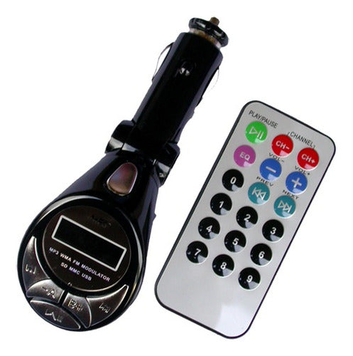 Car FM Transmitter Modulator USB SD Card MP3 Player 1