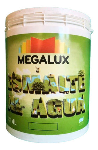 Megalux Water-Based Transparent Varnish 4L - Free Shipping 0