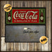 Coca Cola Retro No Chapa - #46 - Vintage Decorative Sign 1