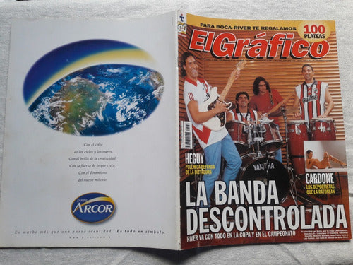 El Gráfico N° 4151 Año 1999 - River Copa - Cardone 2