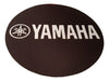 Yamaha Logo Blanco Fondo Negro Slipmat Paño Suave Scratch 0