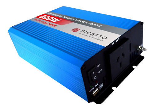 Pro'sKit 800W 12V/220V Power Inverter Ficatto P 0