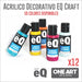 Decorative Acrylic EQ Art 50cc 59 Available Colors X12 1