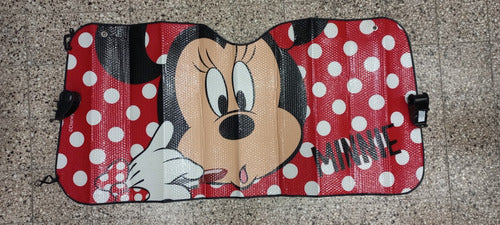 Cortina Plegable Disney Parabrisa Metalizada Minnie 150x70cm 6