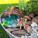 Mood Lab Fairy Garden Fish Pond Kit - Miniature Bridge Set 1