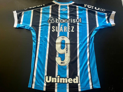 Official Gremio Home Jersey with Luis Suarez Print 2