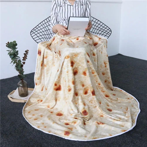 Muy Moderna Giant Soft Tortilla Blanket 180cm Lightweight 255gsm 0