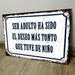 Chapa Retro Vintage Cartel Cuadro Decorativo Frases Cfb308 0