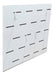 MJ Maderas Panel Ranurado Qatari 90x60 - Nuevo Modelo Ofertón - Blanco 2