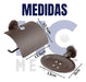 Kit Acessórios P/ Banheiro 5 Peças Standard Aco Corten 1