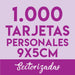 1000 Tarjetas Personales 9x5 Full Color Bifaz Sectorizadas 1