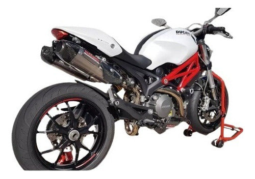 Most Ducati Monster 796 Escape Protector - Carbon Fiber 0