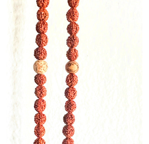 Japa Mala Rudrashka, Flor De Loto Y Arbol Bodhi 1